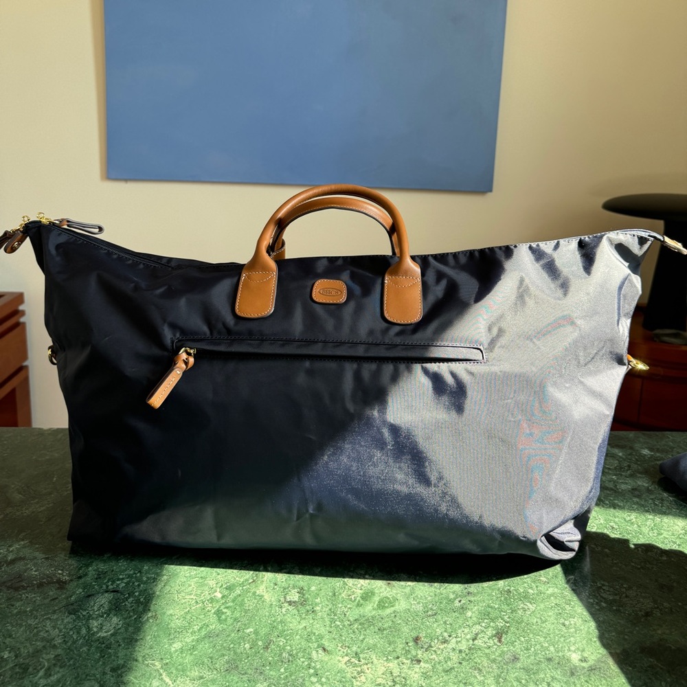BRICS Navy XL Nylon Tote - New